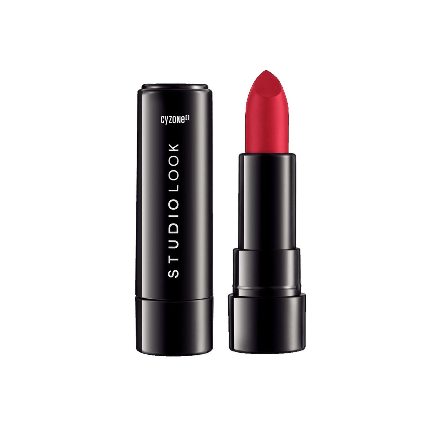 LABIAL VELVET LIPS DEEP RED STUDIO LOOK - 1