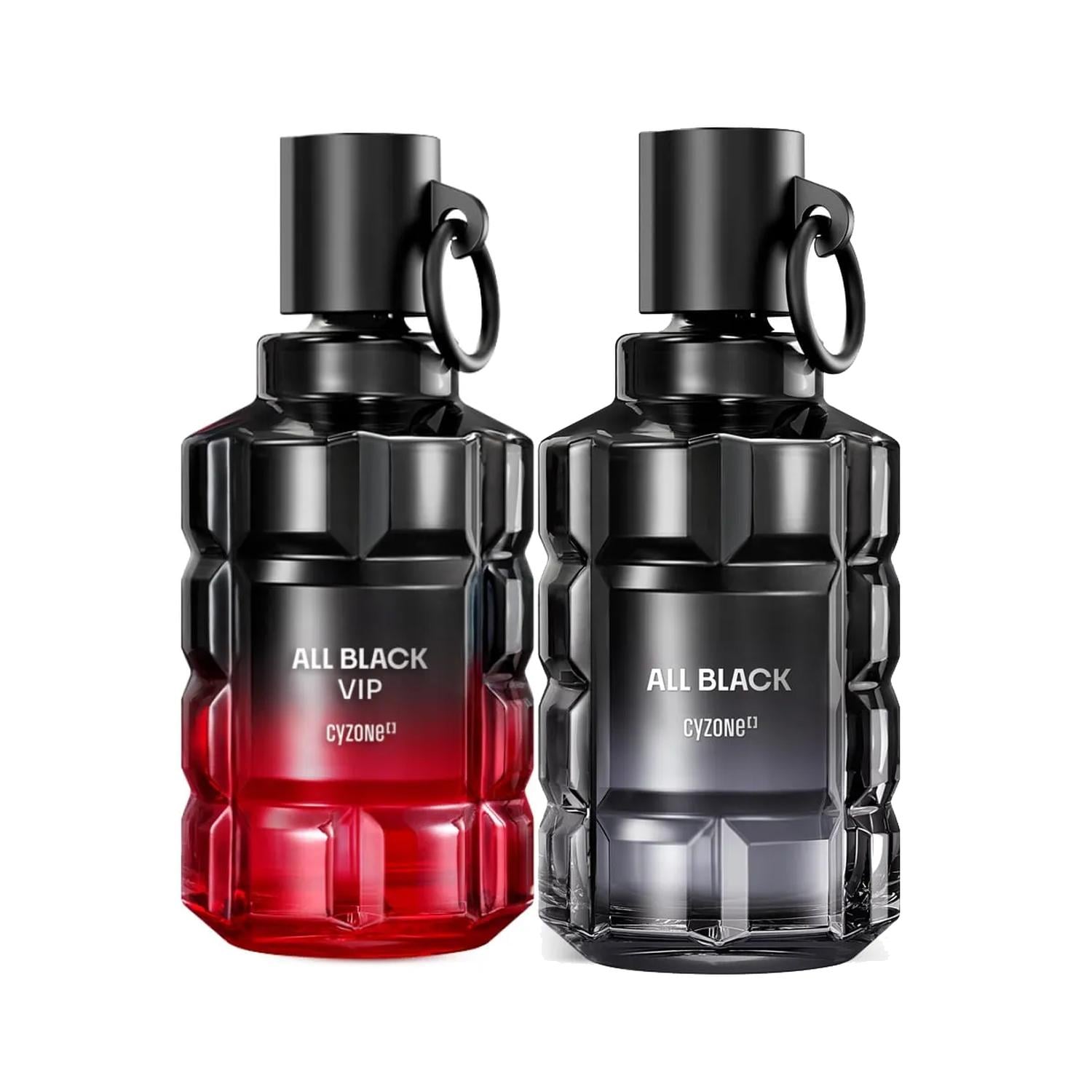 ALL BLACK VIP + ALL BLACK PERFUME DE HOMBRE CYZONE - 1