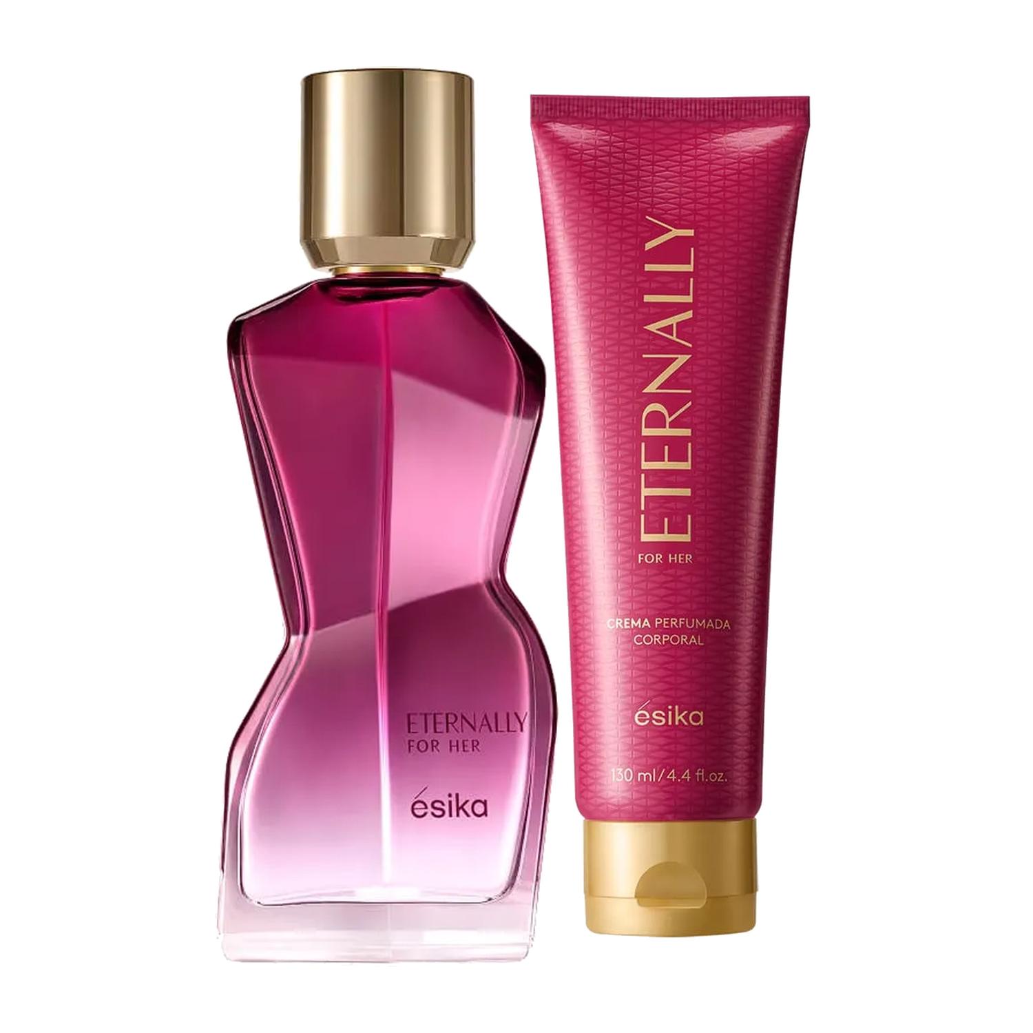 ETERNALLY PERFUME DE MUJER CON LOCION PERFUMADA ESIKA - 1