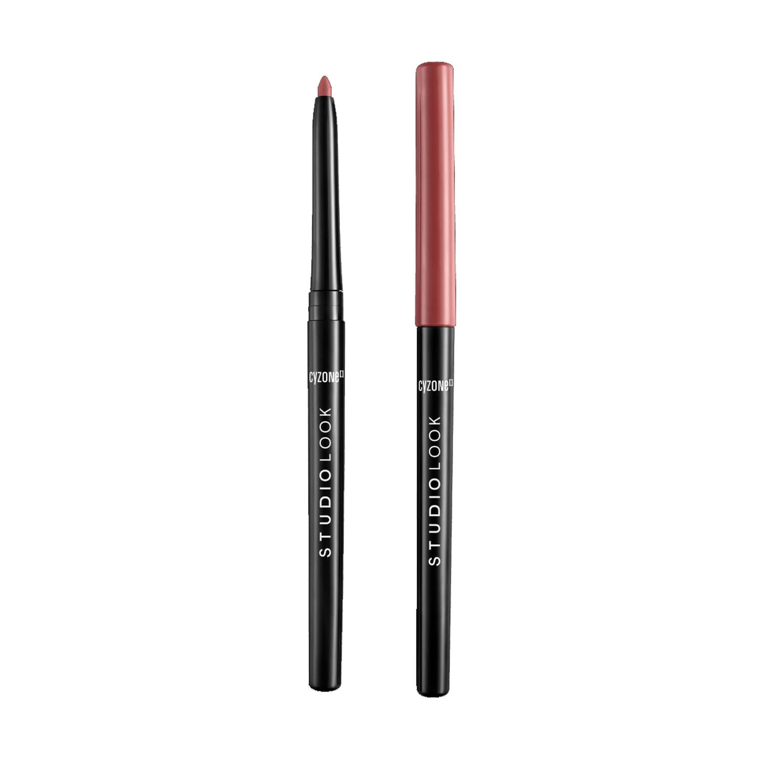 DELINEADOR LAPIZ DE LABIOS MATE ROSE NUDE STUDIO LOOK - 1