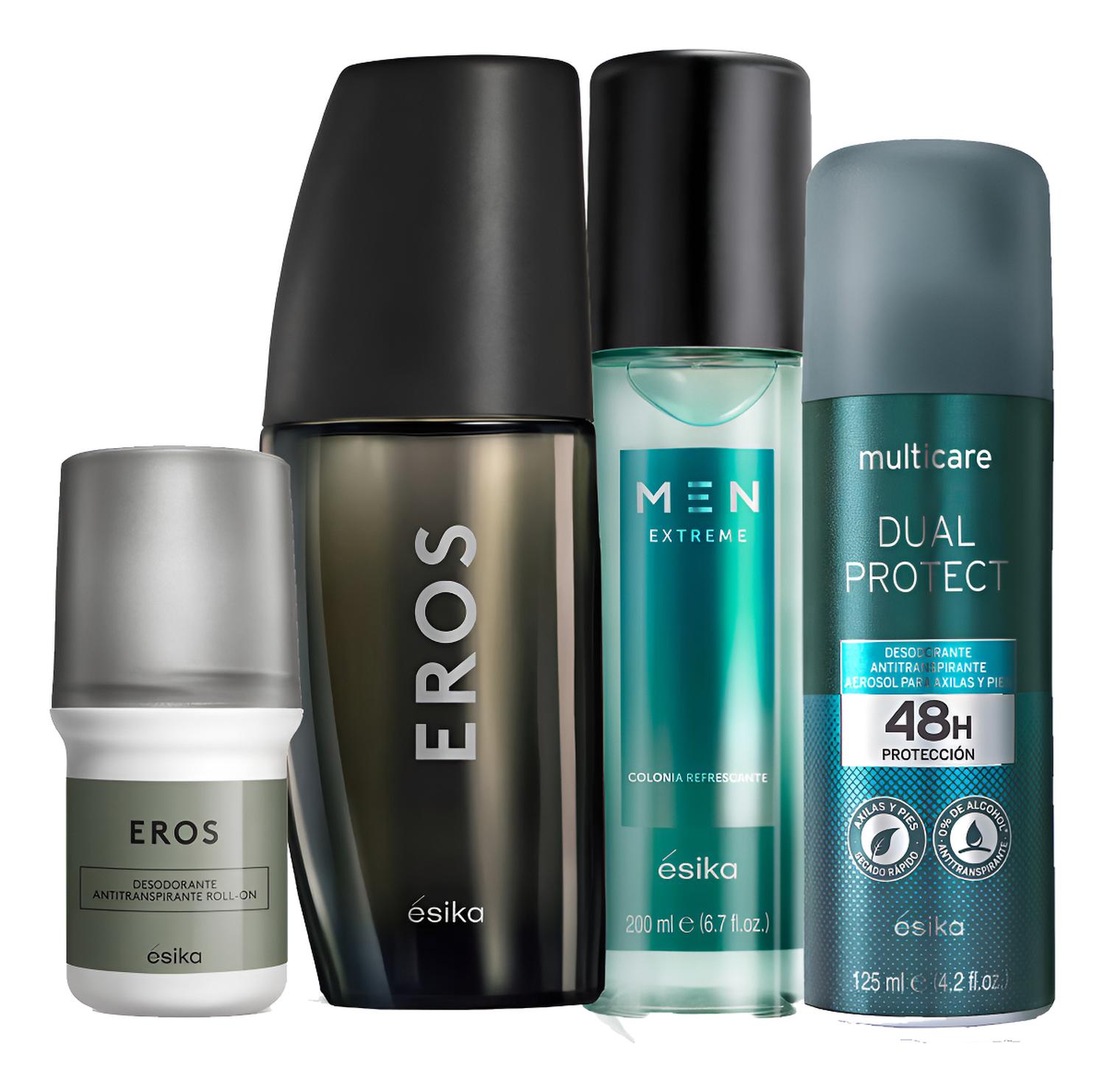 EROS FRAGANCIA DE HOMBRE CON DEO ROLL, SPRAY Y REFRESCANTE - 1