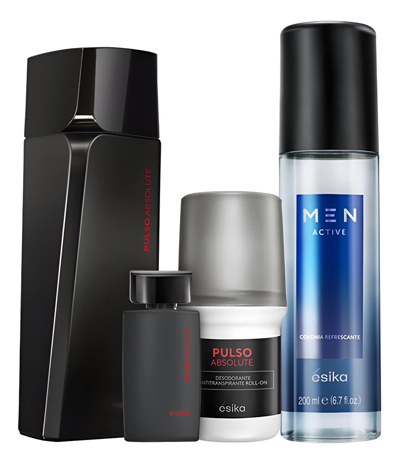 PULSO ABSOLUTE PERFUME DE HOMBRE CON MINI DEO REFRESH ESIKA - 1