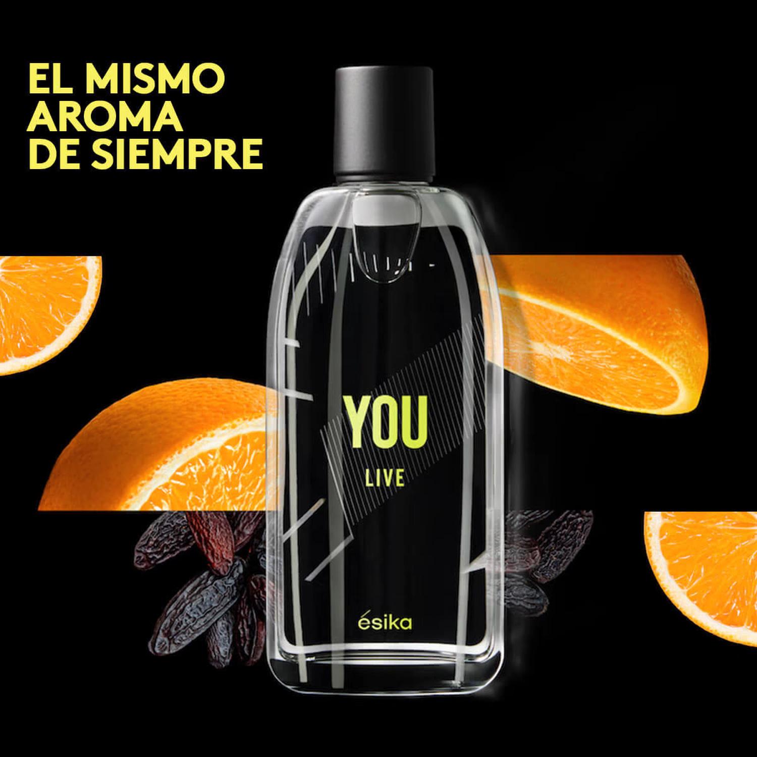 YOU LIVE FRAGANCIA UNISEX 90ML - 2
