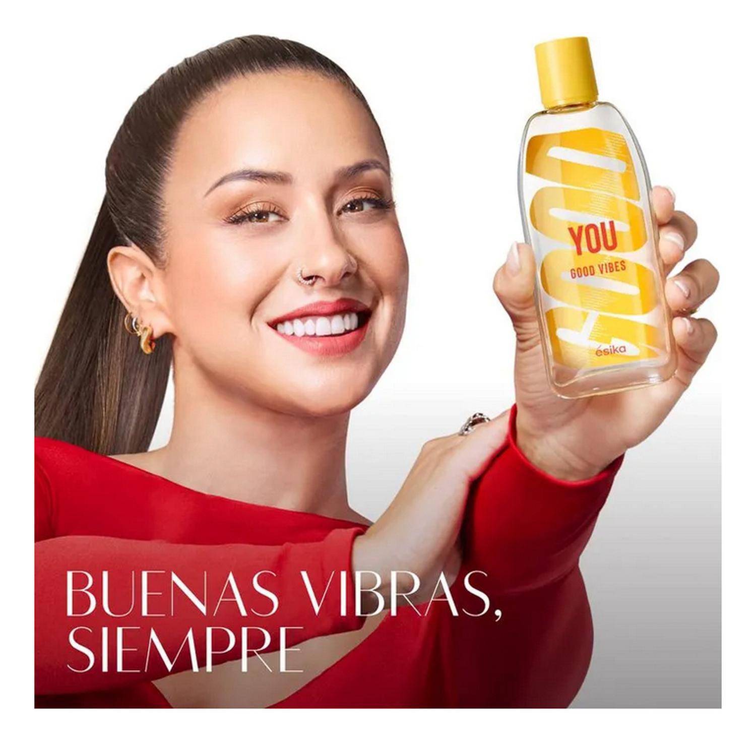 YOU GOOD VIBES FRAGANCIA ESIKA 90 ML - 2