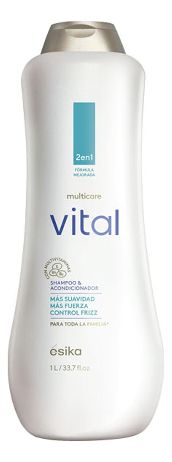 ÉSIKA SHAMPOO VITAL 2 EN 1 - 1