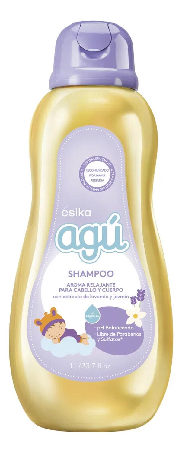 SHAMPOO PARA BEBÉ RELAJANTE AGÚ LAVANDA Y JAZMÍN - 1