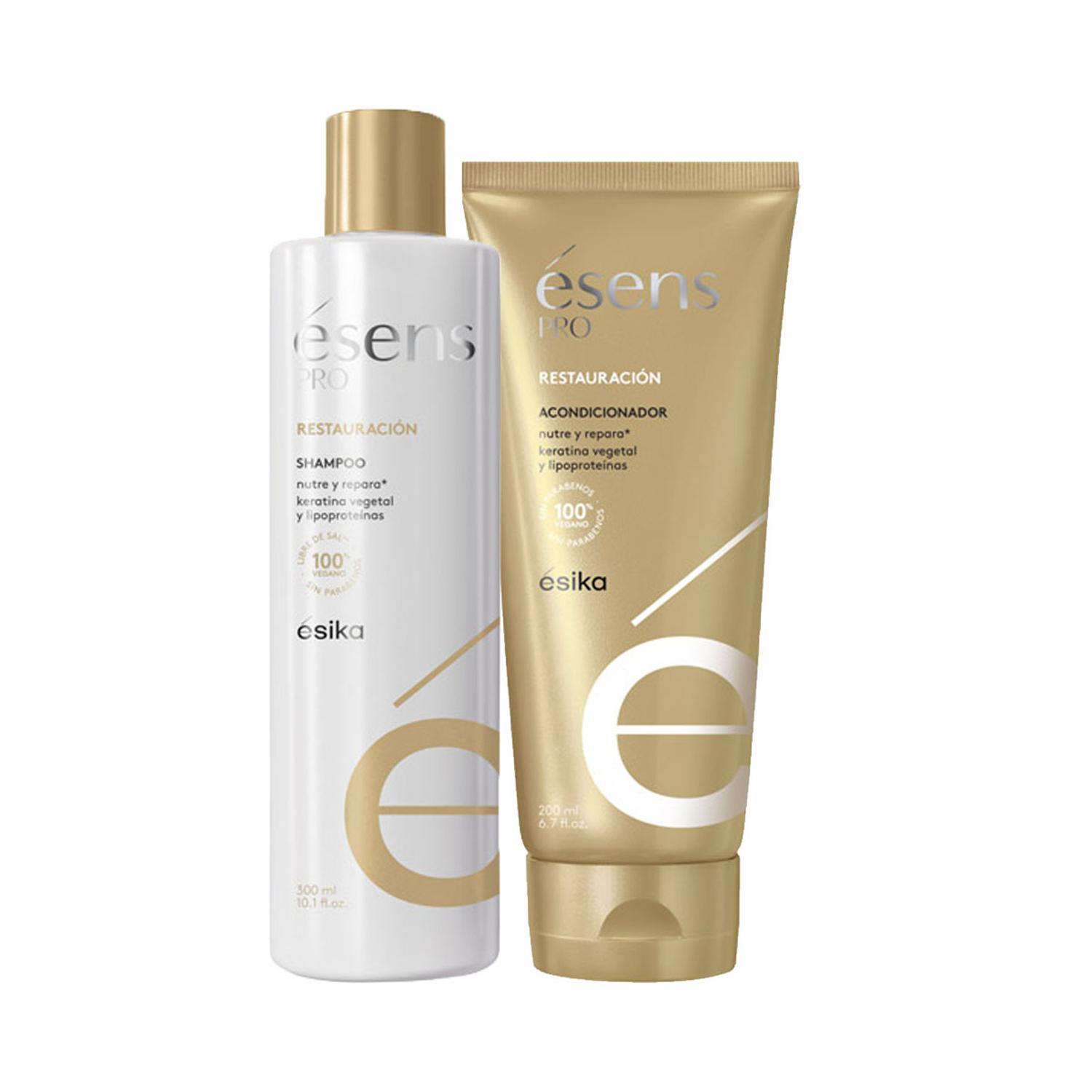 SHAMPOO Y ACONDICIONADOR ÉSENS PRO RESTAURACIÓN - 1