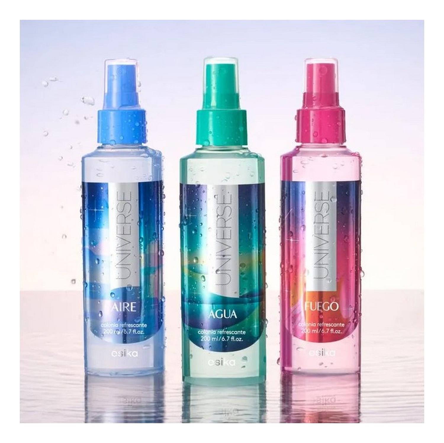 COLONIA REFRESCANTE UNIVERSE AIRE PARA MUJER ESIKA 200ML - 4