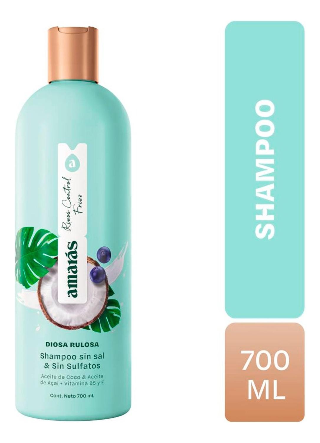 SHAMPOO AMARÁS DIOSA RULOSA 700ML - 1