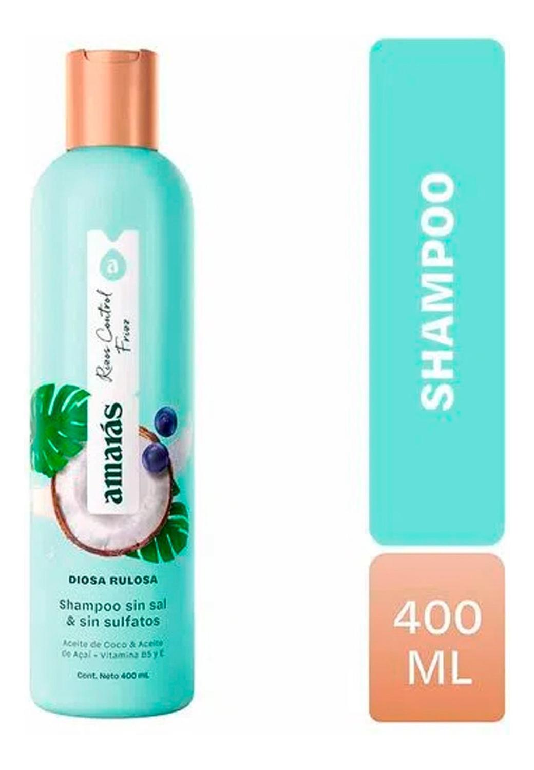 SHAMPOO AMARÁS DIOSA RULOSA 400ML - 1