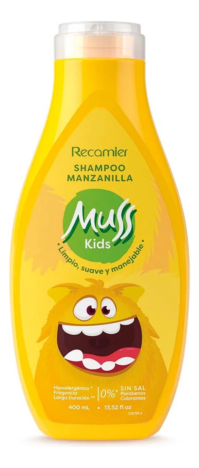 SHAMPOO MUSS KIDS MANZANILLA 400ML - 1