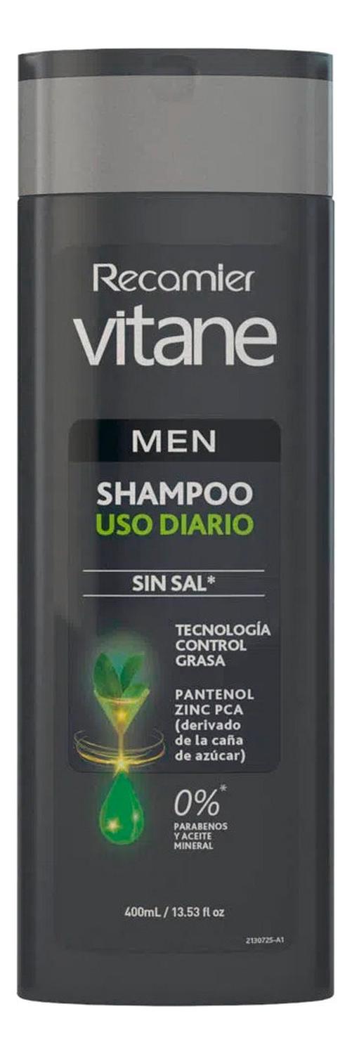 SHAMPOO USO DIARIO PARA HOMBRE SIN SAL VITANE MEN - 1