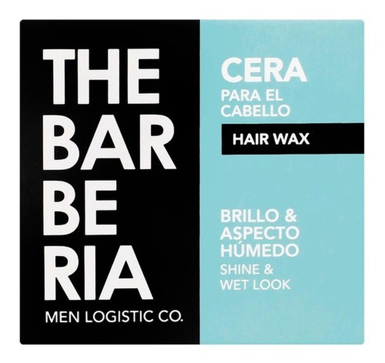 CERA PARA CABELLO BRILLO Y ASPECTO HÚMEDO POTA 70G THE BARBERIA - 1