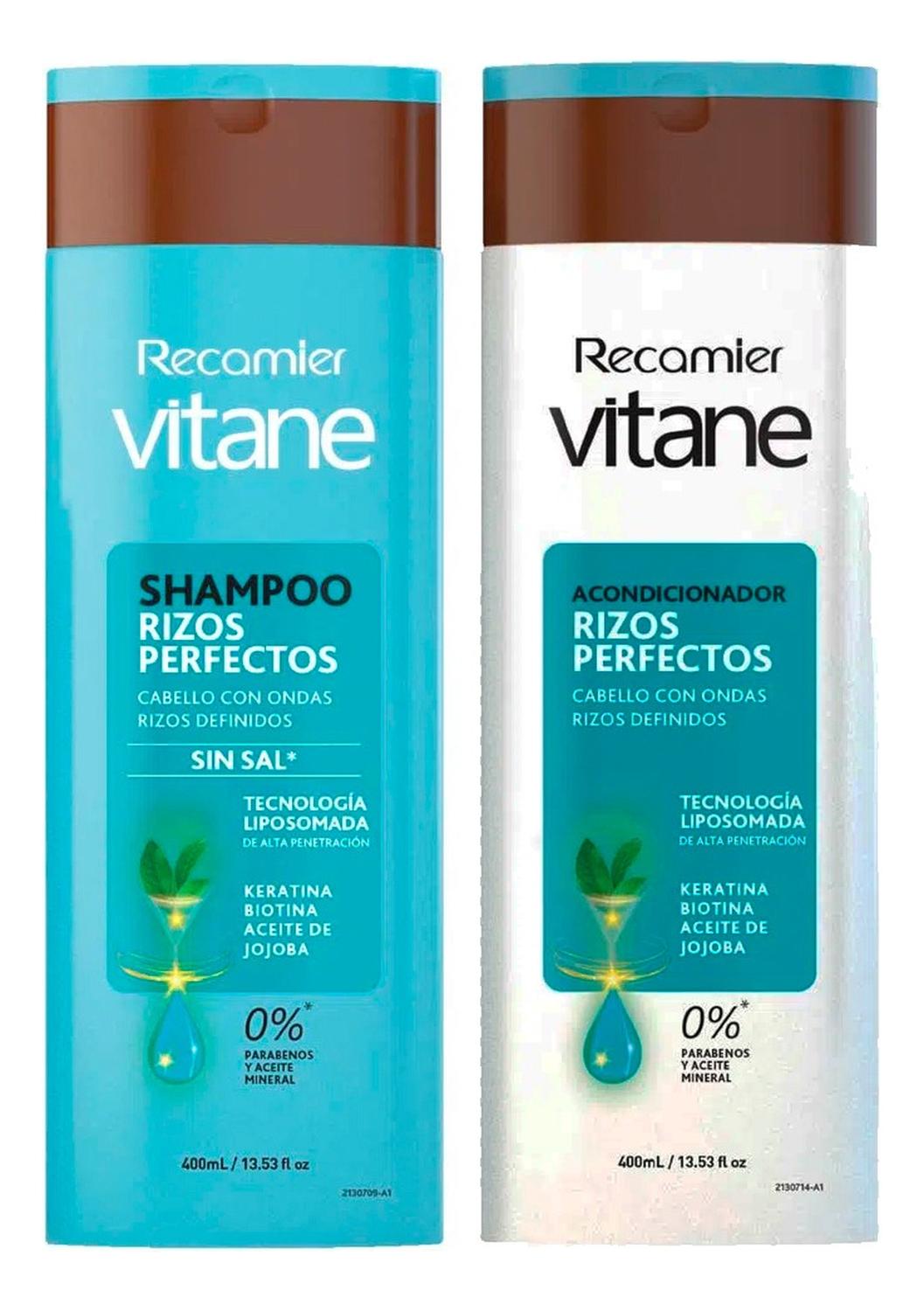 SHAMPOO Y ACONDICIONADOR RIZOS PERFECTOS VITANE - 1