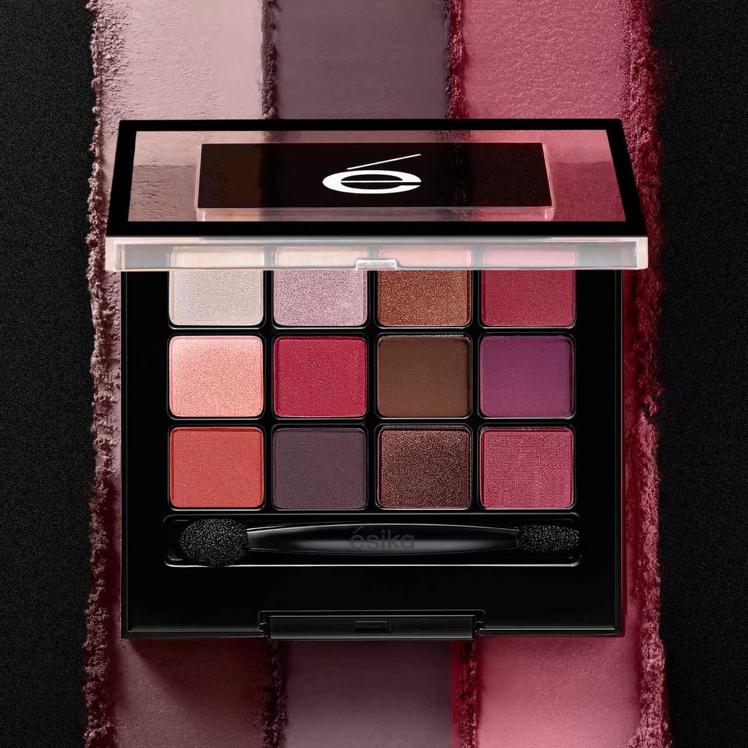 PALETA DE SOMBRAS PARA OJOS ROMANTIC BERRY EYE PRO ESIKA - 2
