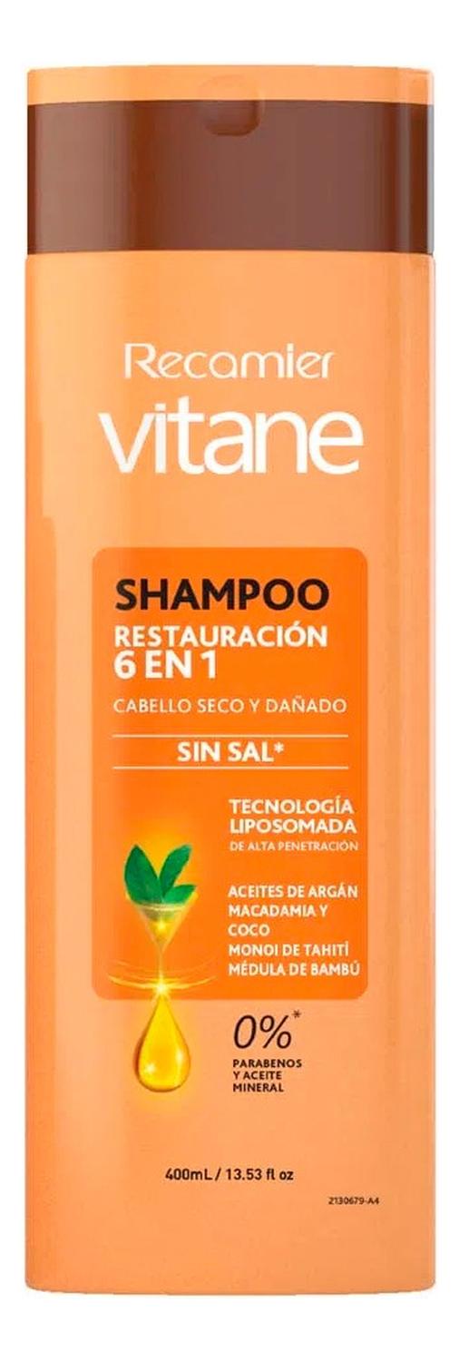 SHAMPOO RESTAURACIÓN 6 EN 1 VITANE 400ML - 1