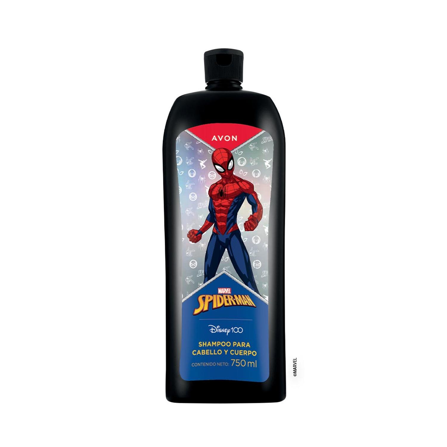 SHAMPOO PARA CABELLO Y CUERPO SPIDER-MAN DE MARVEL 750ML - 1