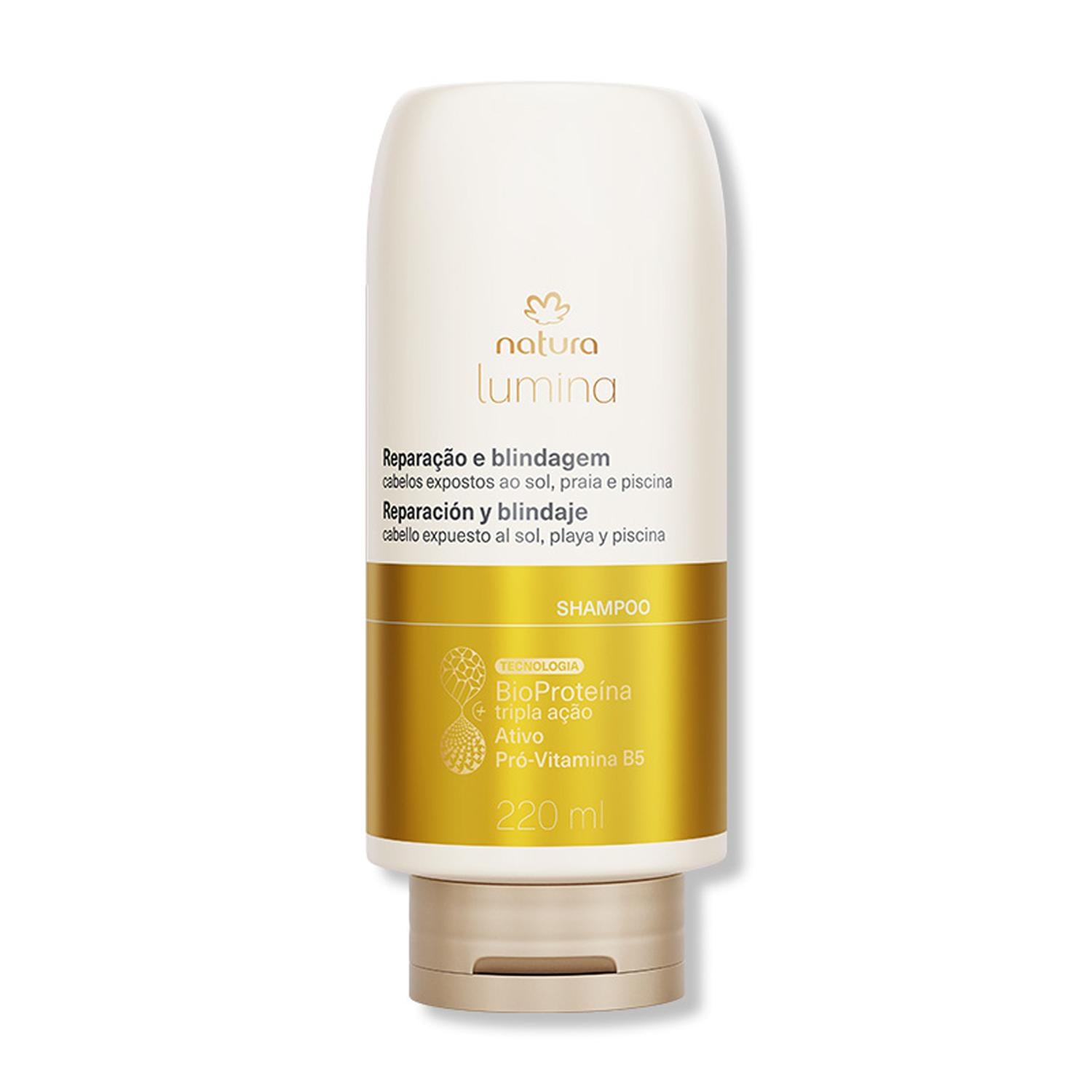 LUMINA SHAMPOO REVITALIZANTE CABELLOS EXPUESTOS AL SOL 220 ML - 1