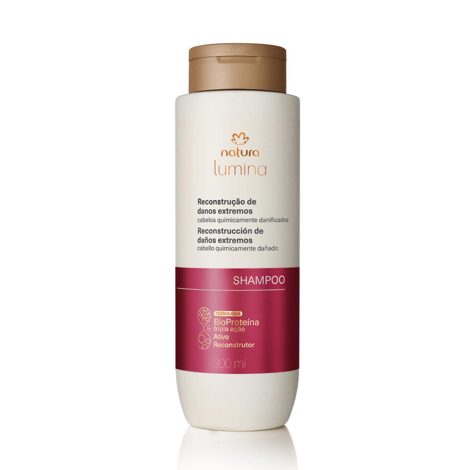 LUMINA SHAMPOO REESTRUCTURANTE LIMPIEZA Y REPARACIÓN 300 ML - 1