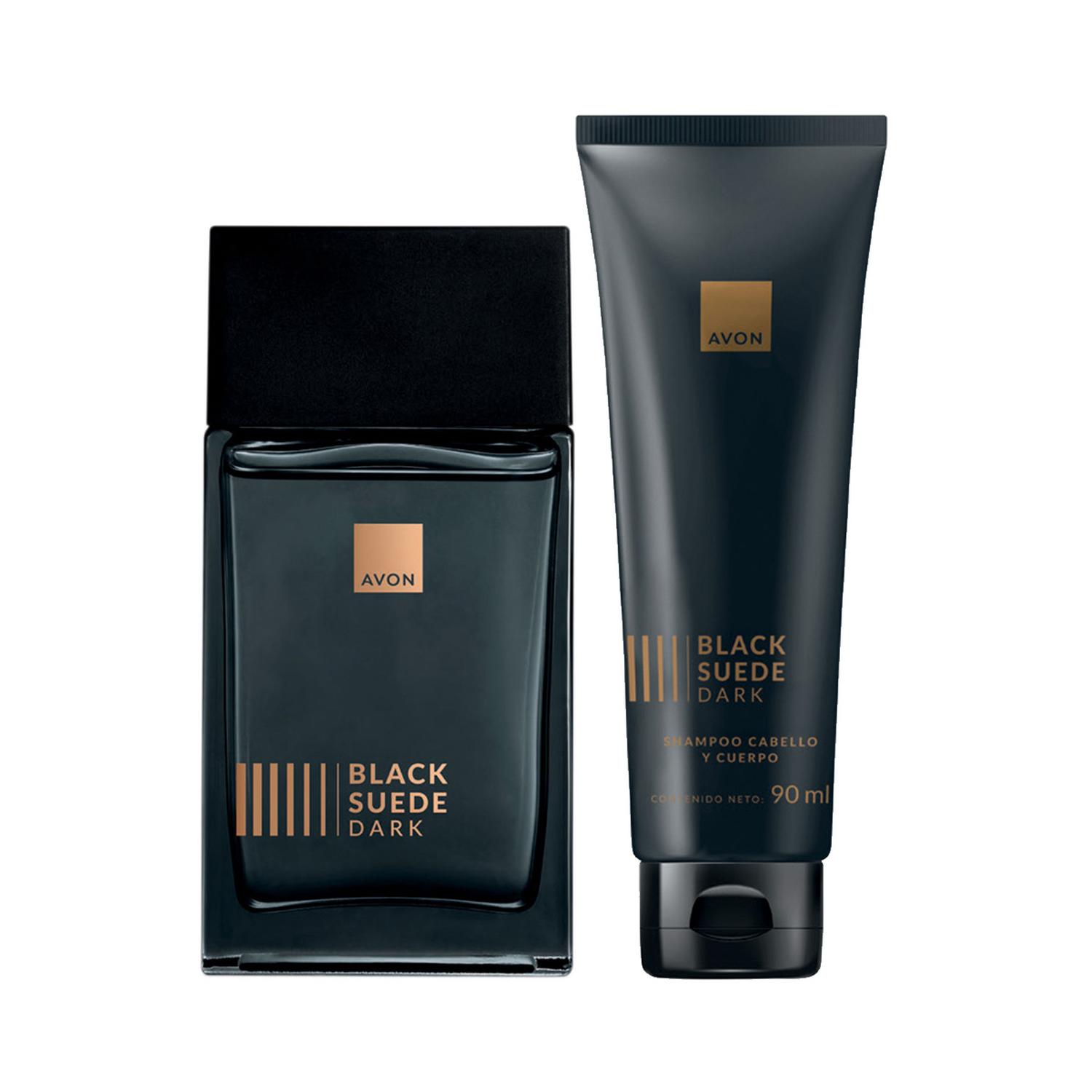 BLACK SUEDE DARK PERFUME DE HOMBRE CON SHAMPOO - 1