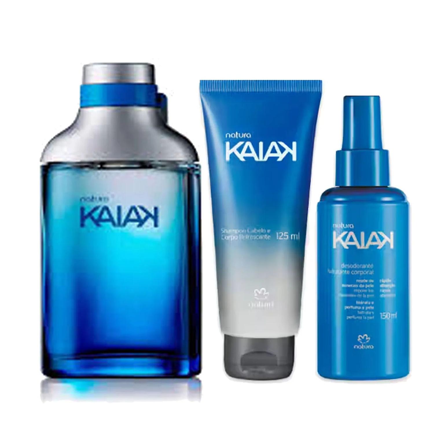 KAIAK FRAGANCIA DE HOMBRE CON SHAMPOO Y DEO SPRAY - 1