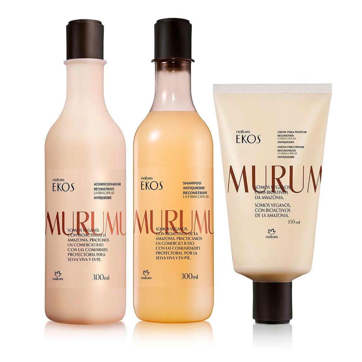 EKOS MURUMURU RUTINA SHAMPOO CON ACC Y CREMA DE PEINAR - 1