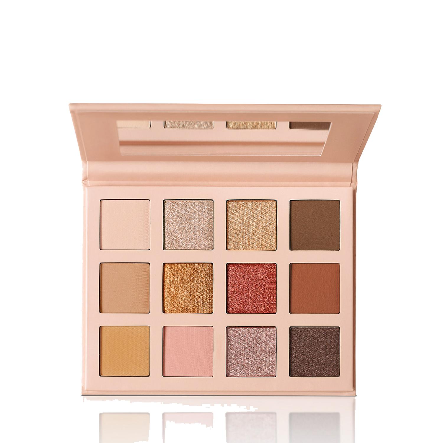 PALETA DE SOMBRAS ULTRA PIGMENTACIÓN NEUTRAL NUDE - 1
