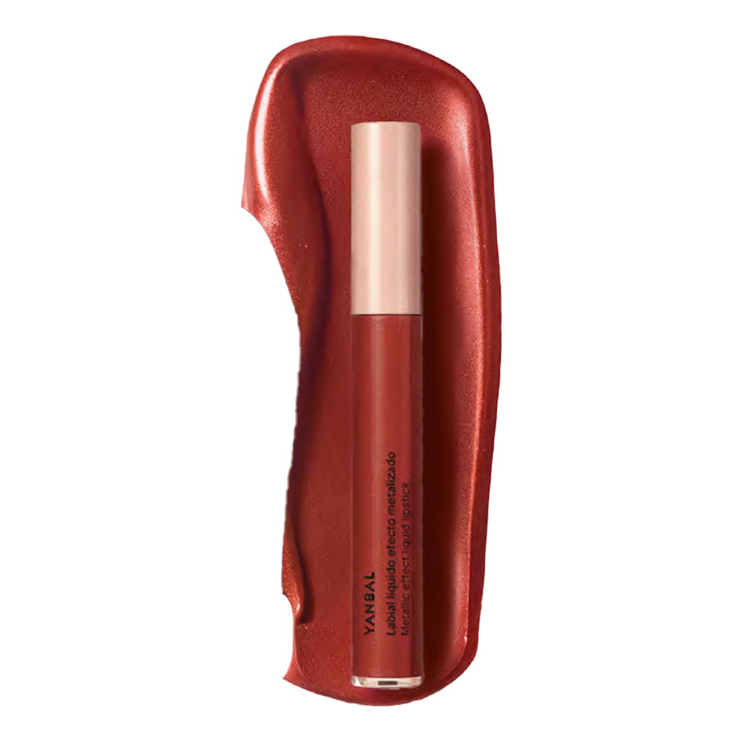 LABIAL LÍQUIDO EFECTO METALIZADO ROJO PALADIO EDL - 1