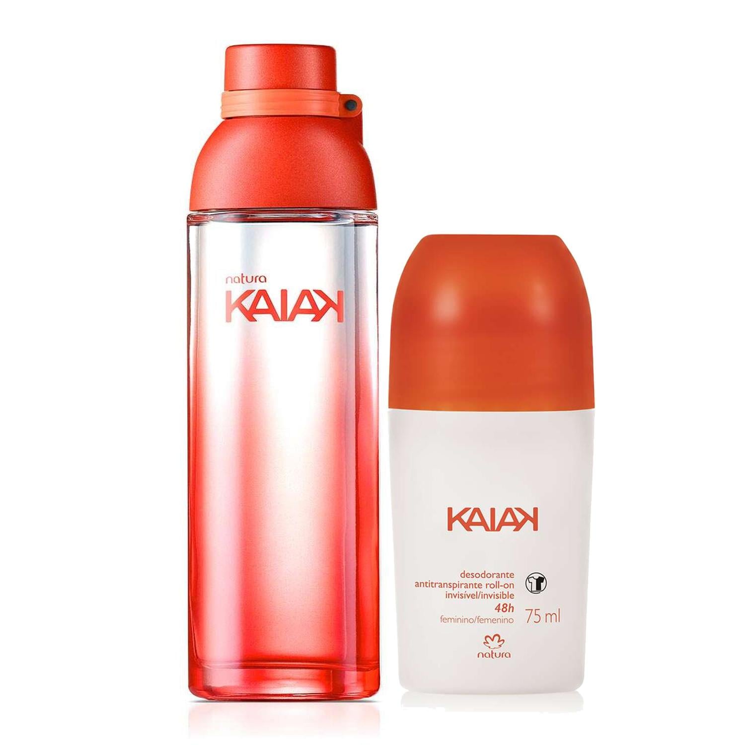 KAIAK FRAGANCIA DE MUJER CON DESODORANTE ROLL ON NATURA - 1