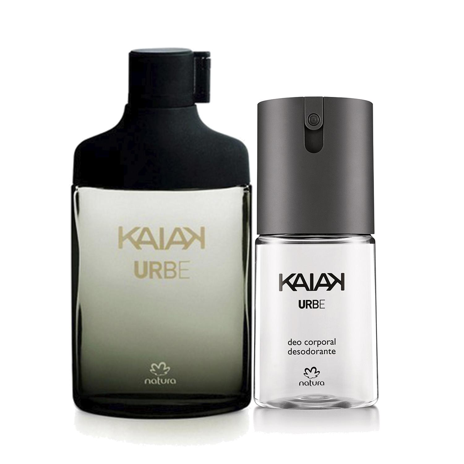 KAIAK URBE FRAGANCIA DE HOMBRE CON DESODORANTE SPRAY NATURA - 1