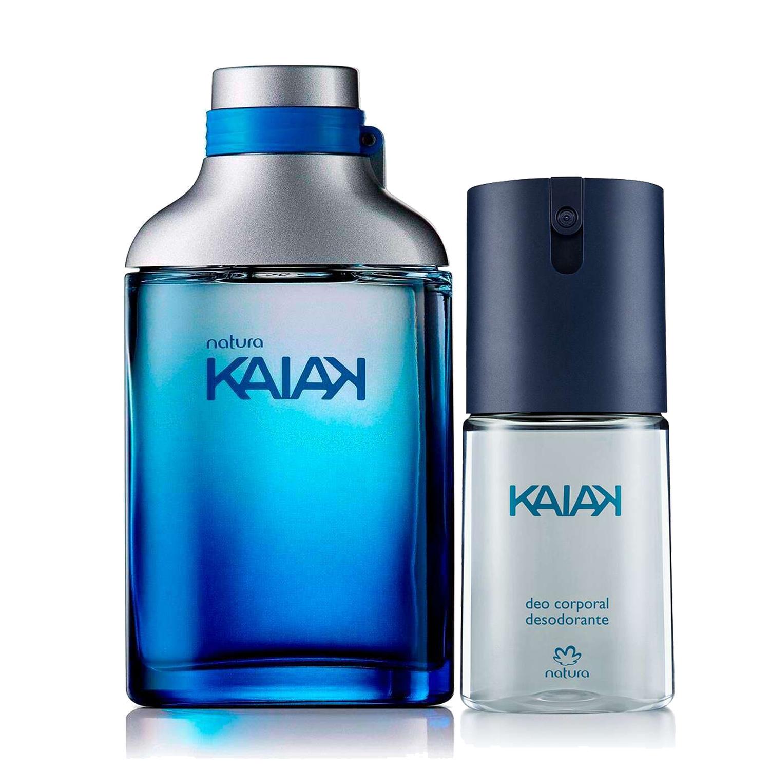 KAIAK FRAGANCIA DE HOMBRE CON DEO SPRAY NATURA - 1