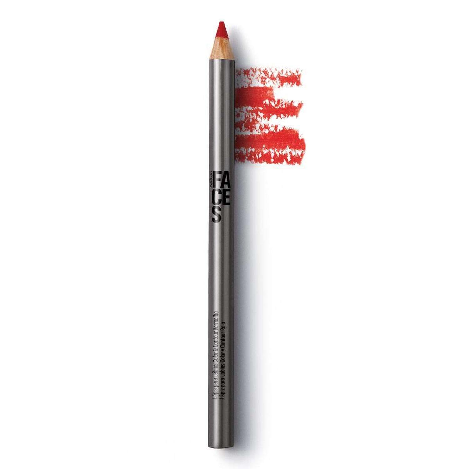 LAPIZ PARA LABIOS ROJO NATURA FACES - 1