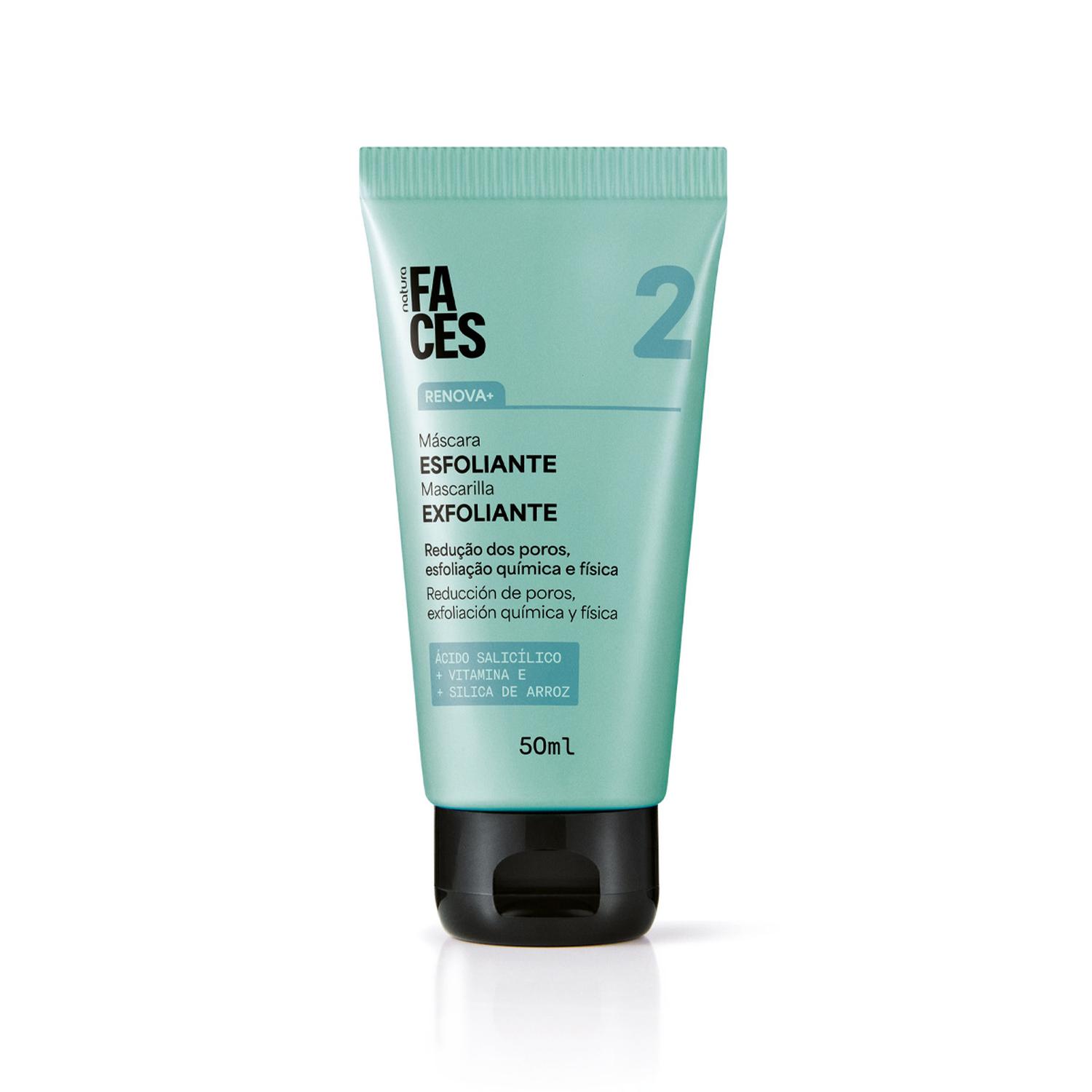 MASCARILLA EXFOLIANTE REDUCTORA DE POROS NATURA FACES - 1