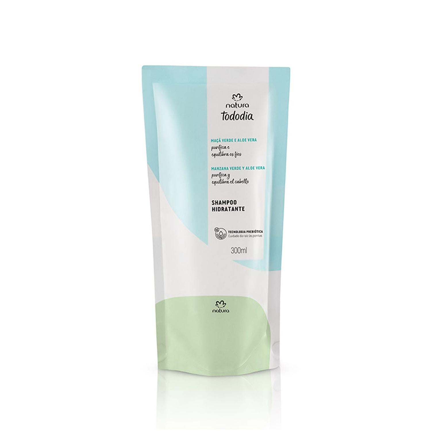 REPUESTO SHAMPOO HIDRATANTE TODODIA MANZANA VERDE Y ALOE VERA - 1