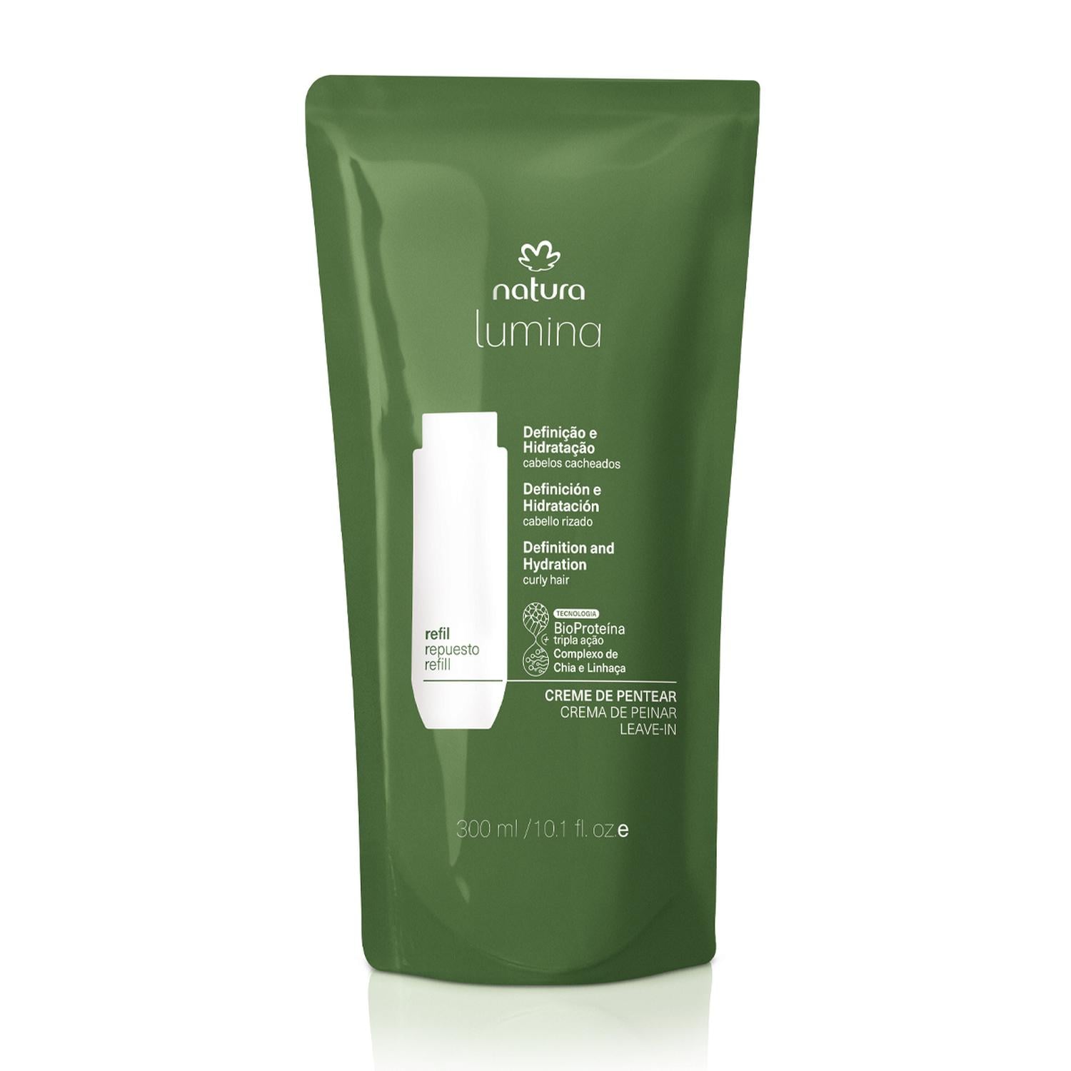 REPUESTO LUMINA CREMA PARA PEINAR MODELADORA DEFINICIÓN E HIDRATACIÓN RIZOS 300 ML - 1