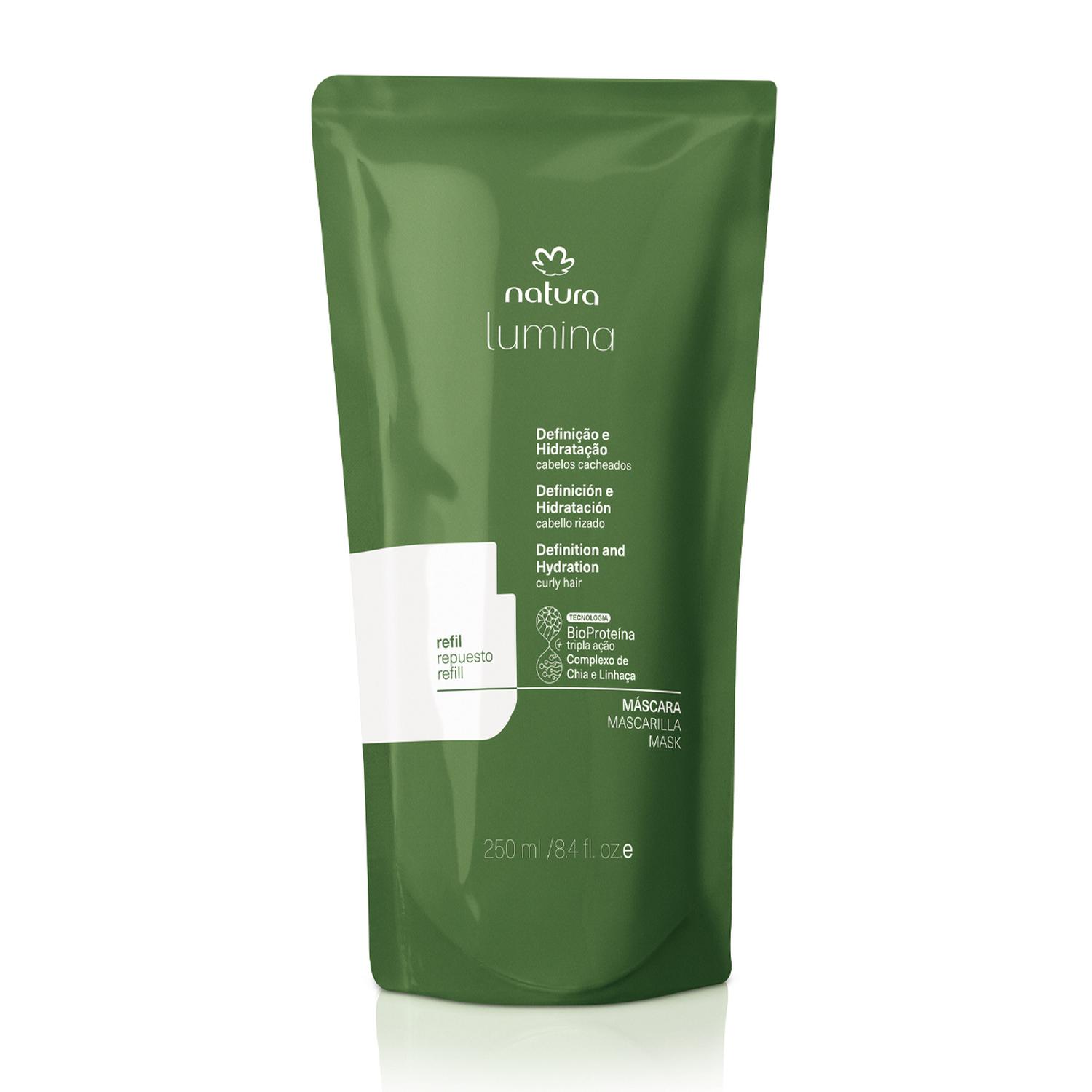 REPUESTO LUMINA MÁSCARA RECUPERADORA DEFINICIÓN E HIDRATACIÓN RIZOS 250 ML - 1
