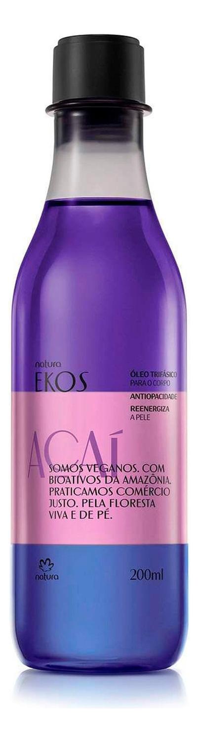 EKOS ASAI ACEITE TRIFÁSICO CORPORAL NORMAL DÍA/NOCHE - 1