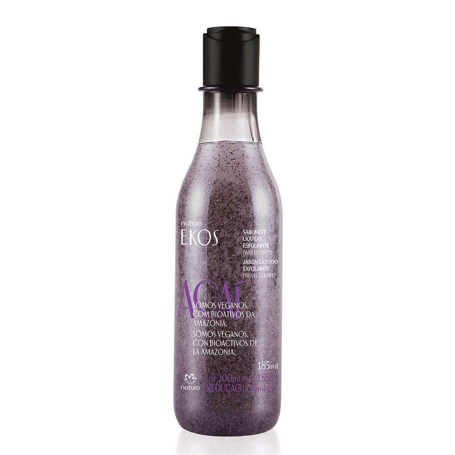 EKOS ASAI JABÓN LÍQUIDO EXFOLIANTE 185ML - 1