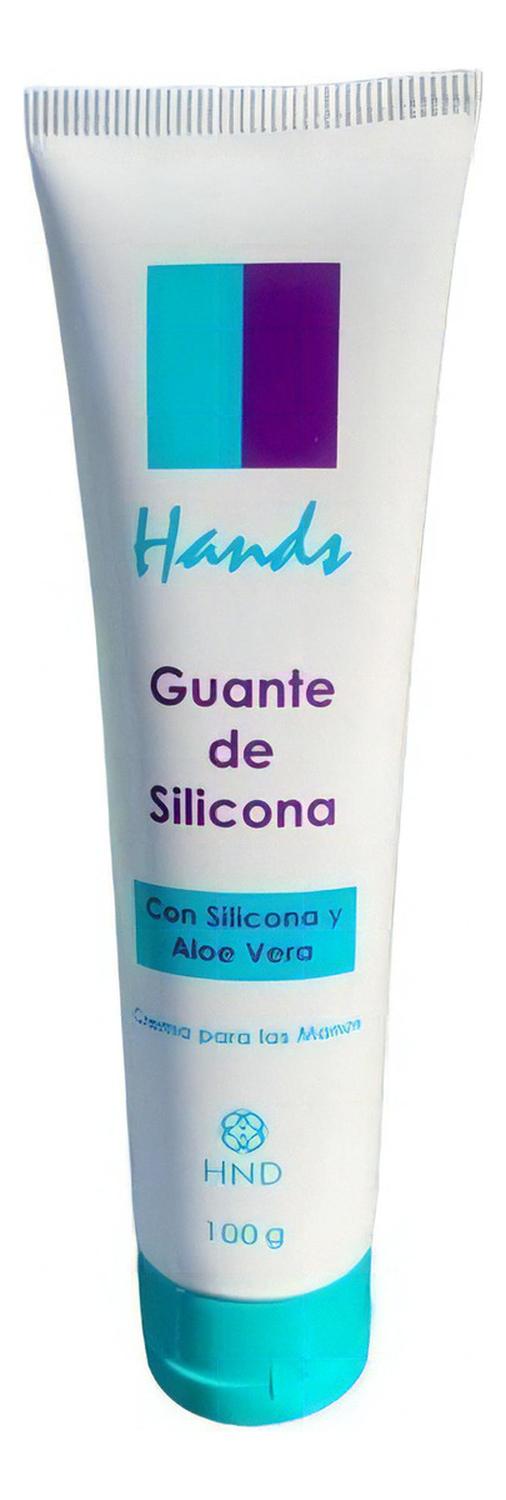 HANDS CREMA DE MANOS GUANTE DE SILICONA CON ALOE - 2