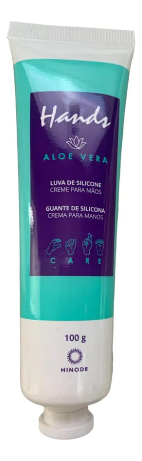KIT X2 HANDS CREMA DE MANOS GUANTE DE SILICONA ALOE Y ROMA GRANADA - 2