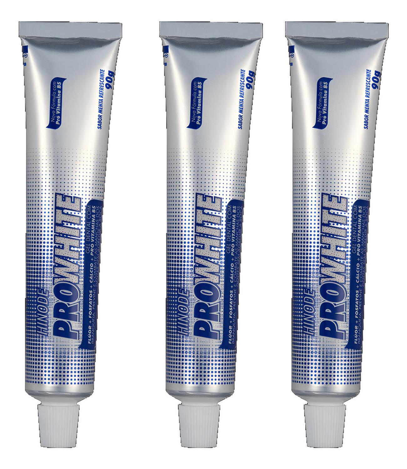PRO WHITE GEL PASTA DENTAL KIT X3 HINOD - 1
