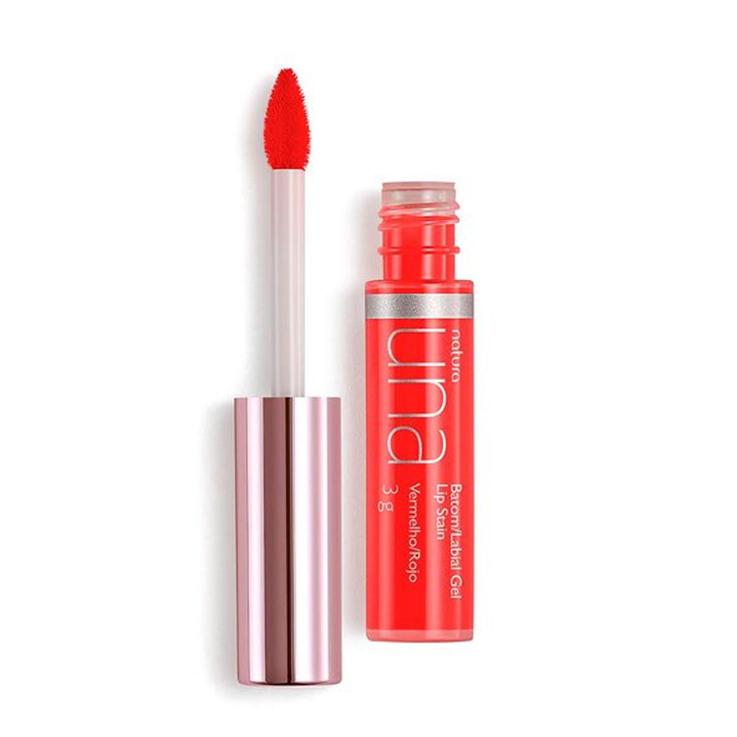 LABIAL GEL LIP STAIN UNA ROJO - 1