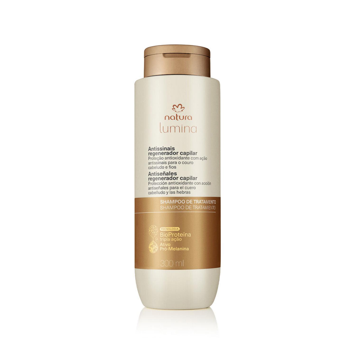 SHAMPOO REGENERADOR CAPILAR ANTIEDAD LUMINA - 1