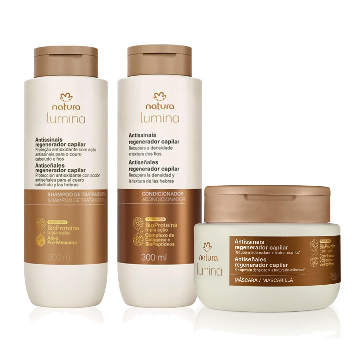 KIT X3 LUMINA ANTIEDAD SH ACC Y MASCARILLA - 1