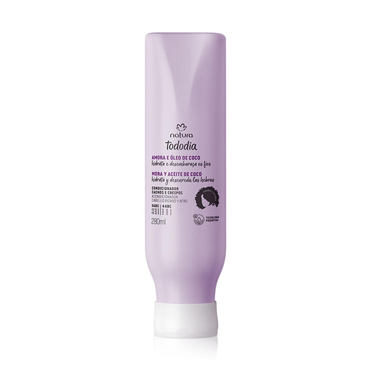ACONDICIONADOR HIDRATACIÓN MORA Y ACEITE DE COCO TODODIA 300ML - 1
