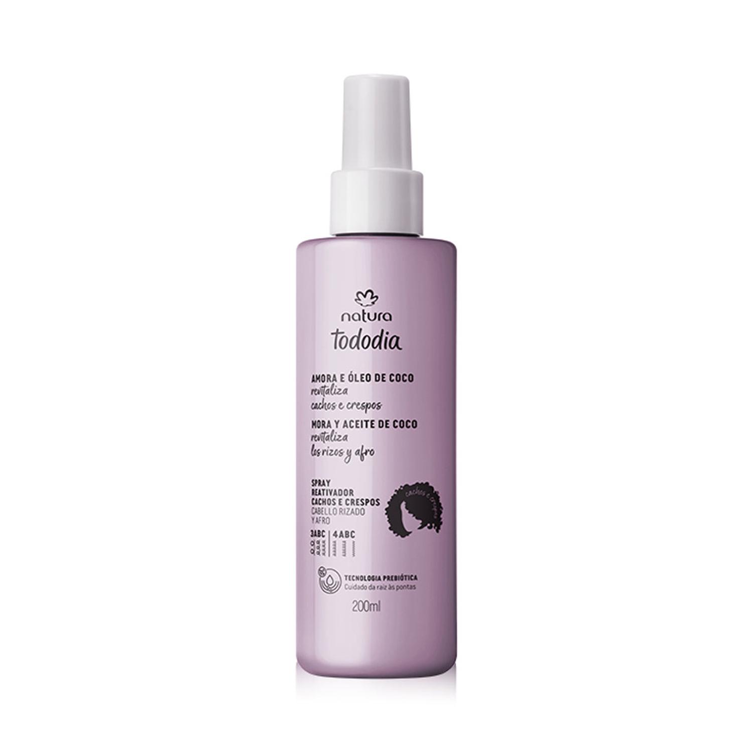 SPRAY REACTIVADOR MORA Y ACEITE DE COCO TODODIA 300ML - 1