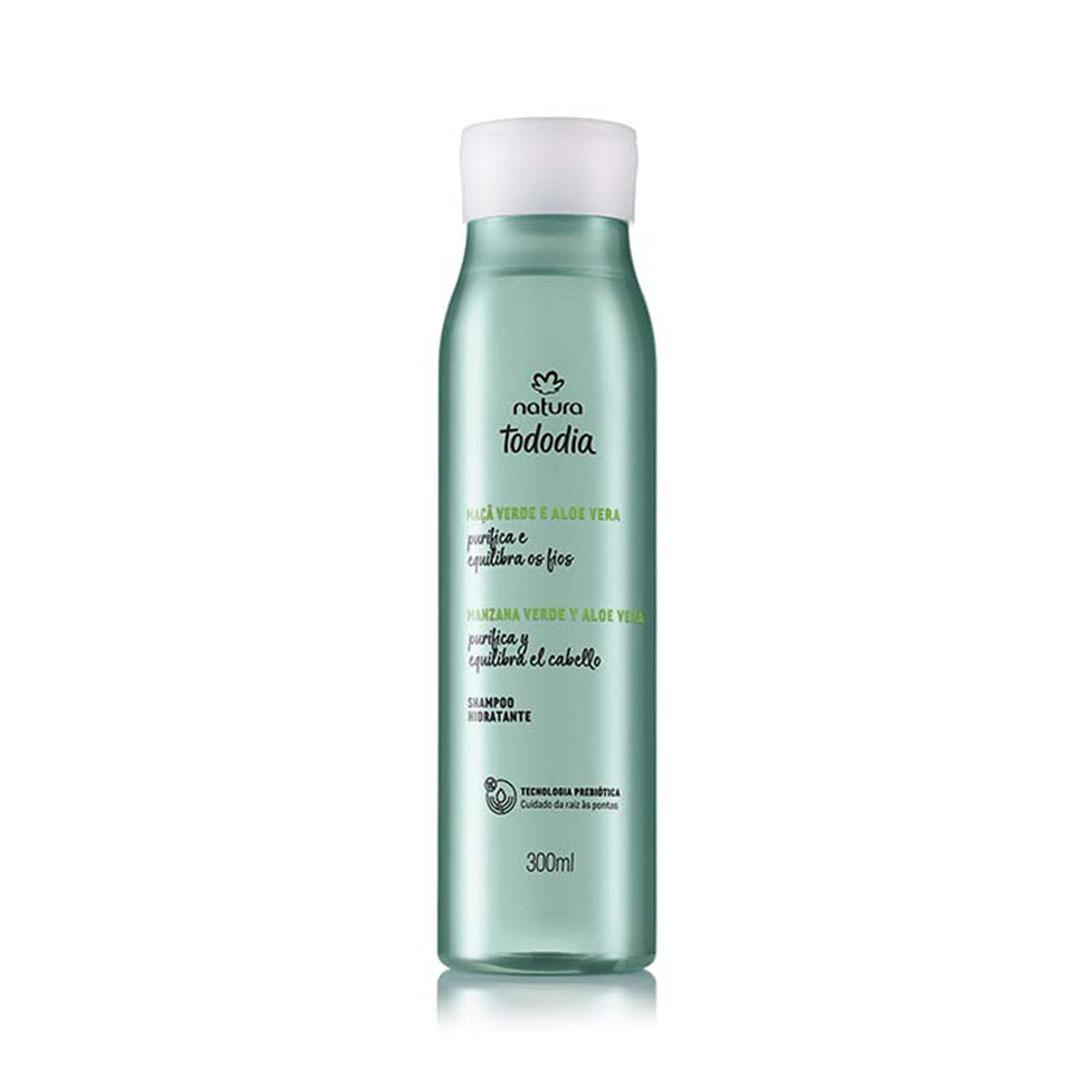 SHAMPOO HIDRATANTE TODODIA MANZANA VERDE Y ALOE VERA - 1