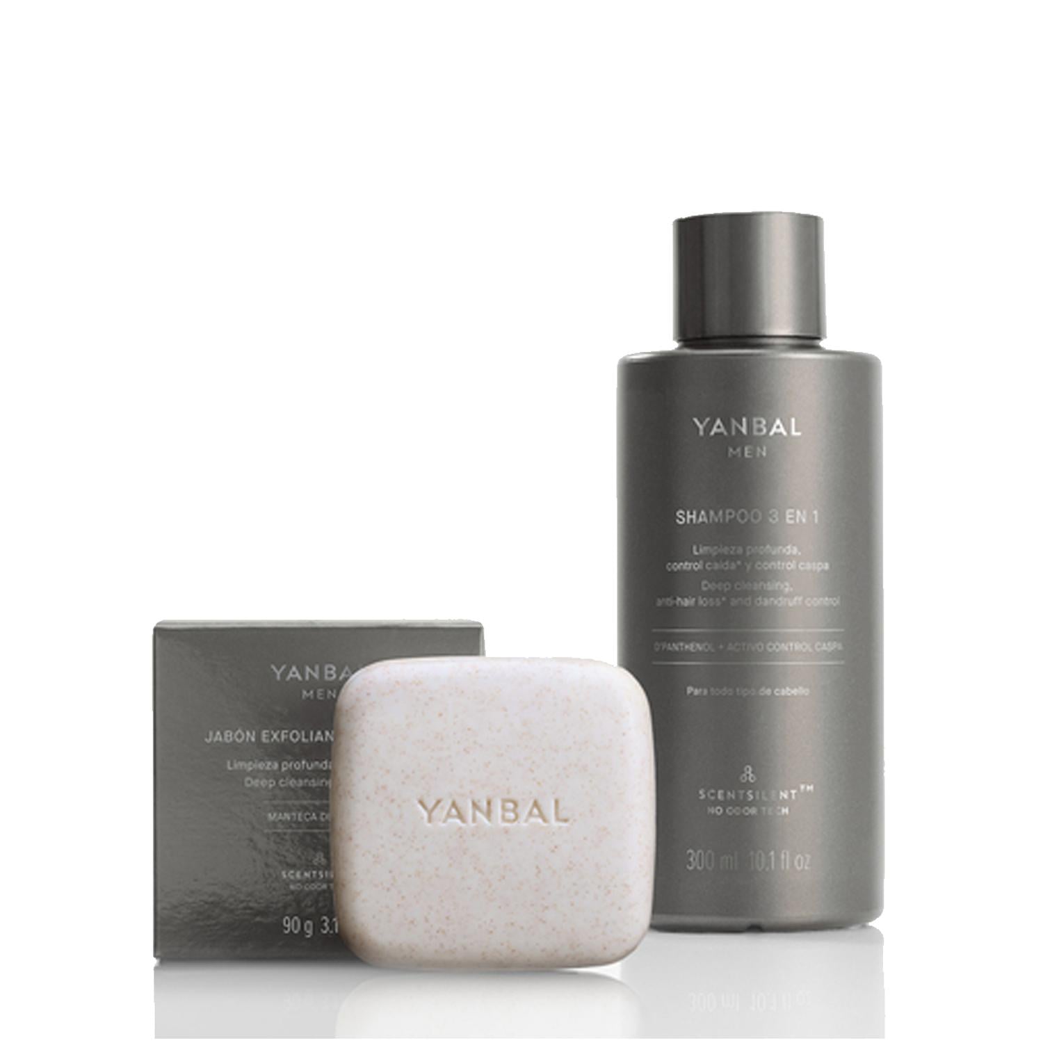 SET SHAMPOO + JABÓN MEN PARA HOMBRE YANBAL - 1