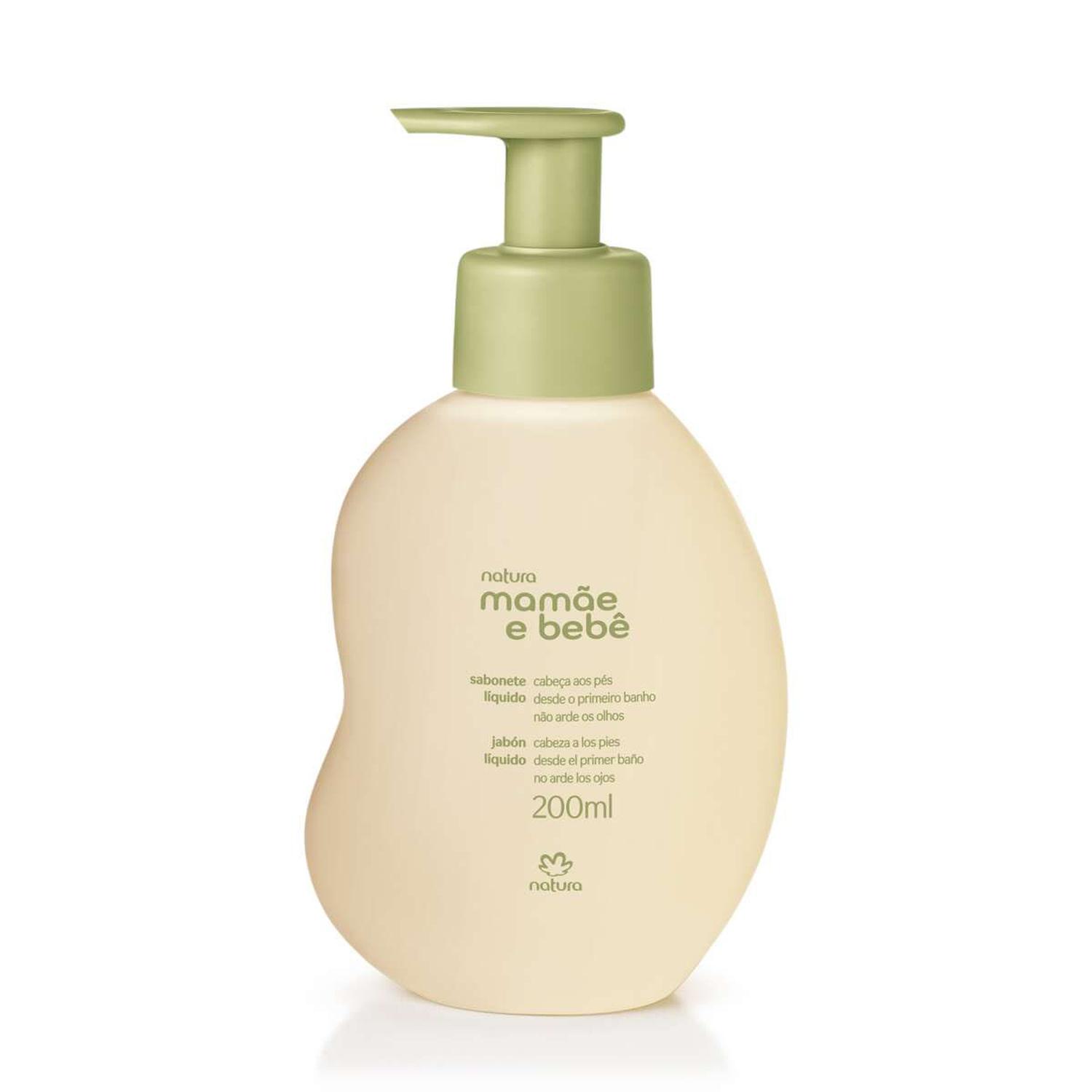 JABÓN LÍQUIDO DE CABEZA A LOS PIES MAMÁ Y BEBÉ 200ML - 1