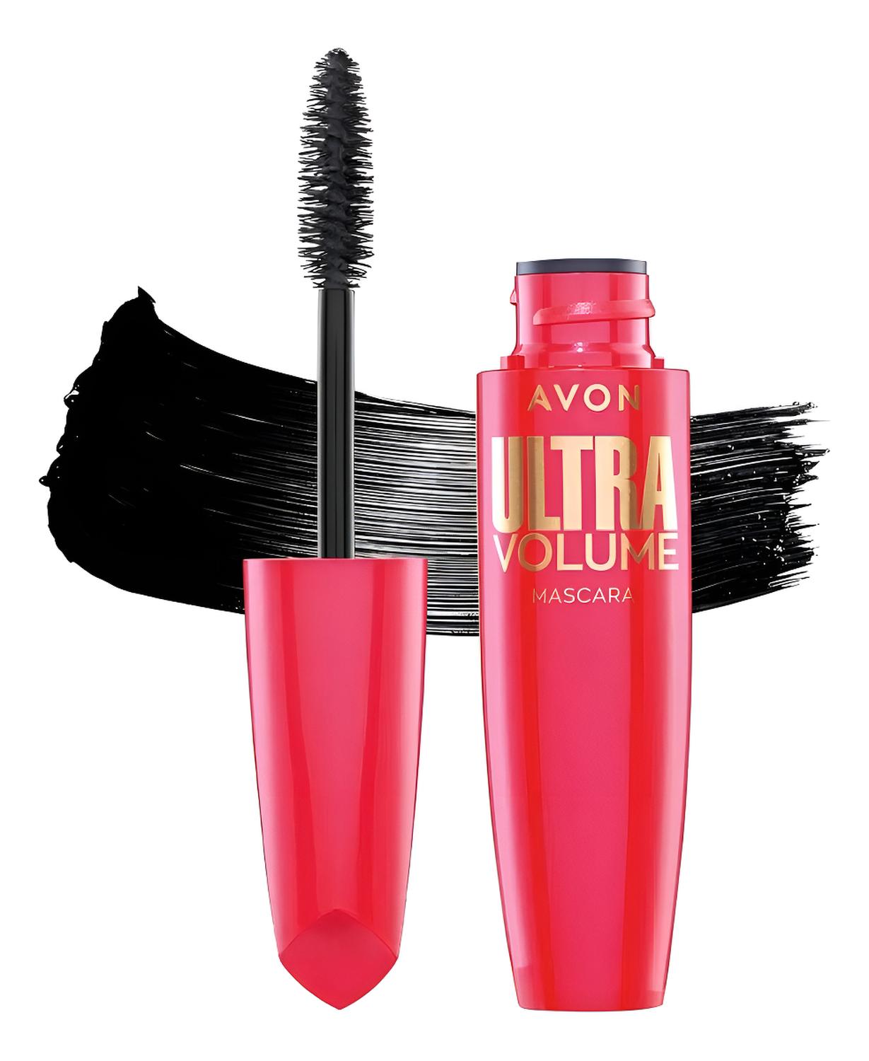 AVON ULTRA VOLUME MASCARA DE PESTAÑAS 10ML BLACKEST BLACK - 1